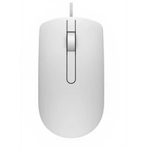 DELL Vezetékes egér, MS116 Optical Mouse - White Dell