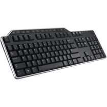DELL Vezetékes Billentyuzet UK Dell KB-522 Wired Business Multimedia USB Black Dell