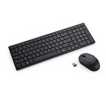 DELL Pro Compact Vezeték nélküli Billentyűzet + egér silent KM555 - Hungarian (QWERTZ) - Fekete Dell