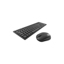 DELL Pro Compact Vezeték nélküli Billentyűzet + egér silent KM555 - UK (QWERTZ) - Fekete Dell