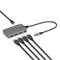 4-PORT USB-C HUB 5GBPS HUB ADAPTER