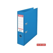 ESSELTE Iratrendező, 75 mm, A4, PP, élvédő sínnel,"Standard", Vivida kék ESSELTE