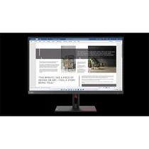 LENOVO Monitor ThinkVision S27i-30; 27" FHD, 1920x1080 IPS, 16:9, 1300:1, 300cd / m2, 6ms, HDMI, VGA Lenovo