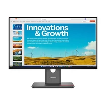 LENOVO Monitor - ThinkVision P24qd-40; 23,8" QHD 2560x1440 IPS 120Hz, 16:9, 1500:1, 300cd / m2, 4ms, HDMI,DP,USB ABC, RJ45 Lenovo
