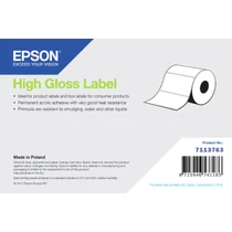 HIGH GLOSS LABEL DIE-CUT ROLL 210MM X 297MM 194 LABELS
