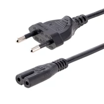 LAPTOP POWER CORD - 18 AWG EU PLUG TO C7 - 18AWG