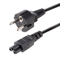 LAPTOP POWER CORD - 18 AWG EU SCHUKO TO C5