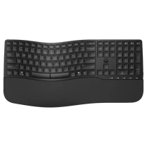 HP vezeték nélküli programozható kettős billentyűzet Comfort 680 - fekete HP CPS ATTACH