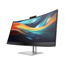 HP monitor 39.7” Series 7 Pro 740pm Conf. 5120x2160, 60Hz, 21:9, 1500:1, 300cd, 5ms, HDMI, DP, USB-C, fekete / ezüst HP BPS ATTACH