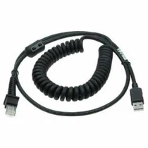 CABL USB TYPE ATPUW COILED 2.4M BLK 2.4M BLK