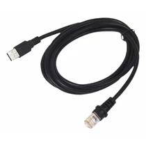 CABLE USB TYPE A EXT PW HIGH CURRENT PVCW STRAIGHT 1.2M BLACK