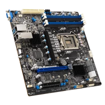 ASUS szerver MB P12R-M LGA1200 Xeon E-2300,4UDIMM,6SATA,1xM.2,2xX710AT2+1Mgmt, m