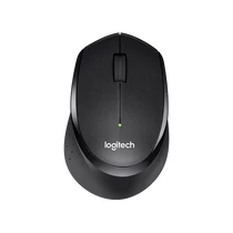 LOGITECH Egér - B330 Vezeték Nélküli Optikai Silent Plus, Fekete