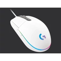 LOGITECH Egér - G102 Lightsync Vezetékes Gaming, Fehér