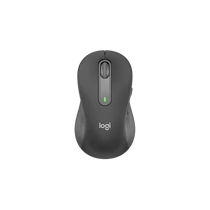 LOGITECH Egér - M650 Signature Vezeték Nélküli Optikai (Large) balkezes, Grafitszürke