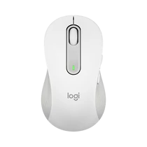 LOGITECH Egér - M650 Signature Vezeték Nélküli Optikai (Large) balkezes, Piszkosfehér