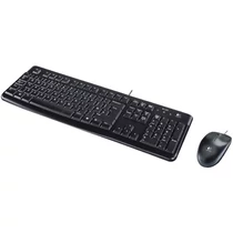 LOGITECH Billentyűzet + egér - MK120 Vezetékes Combo USB, DE Logitech