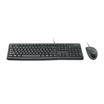 Logitech MK120 USB billentyűzet + egér Black US