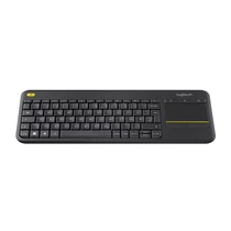 Logitech K400 Plus Wireless Touch Keyboard Black DE