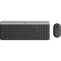 LOGITECH Billentyűzet + egér - MK470 Slim Vezeték Nélküli Combo, US