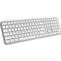 LOGITECH Billentyűzet - MX Keys S Vezeték Nélküli Mac-hez Pale Grey, US Logitech