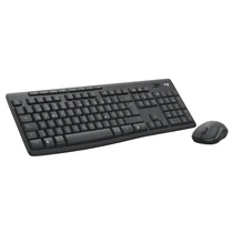 Logitech MK370 Wireless billentyűzet + optikai egér Black DE