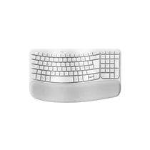 Wave Keys vezeték nélküli ergonomikus billentyűzet párnázott kéztámasszal