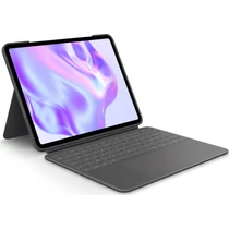 Hozzon ki többet iPad készülékéből<br>Emelje ki a szenvedélyét bárhonnan. Ismerje meg a billentyűzettokot, amely teljesen új szintre emeli a sokoldalúságot és a védelmet. A többféle használati mód lehetővé teszi, hogy egyszerűen gépelhessen, megteki