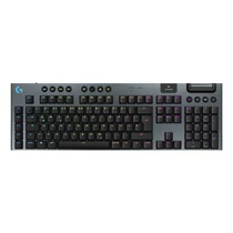 LAPOS KIALAKÍTÁS. MEGNÖVELT.<br>A Logitech G915 X LIGHTSPEED gyorsaságot, pontosságot és testreszabhatóságot kínál elegáns, ultravékony kialakítással. Ez a vezeték nélküli, játékhoz tervezett billentyűzet háromféle csatlakoztathatósággal, KEYCONTROL