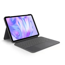 Hozzon ki többet iPad készülékéből<br>Emelje ki a szenvedélyét bárhonnan. Ismerje meg a billentyűzettokot, amely teljesen új szintre emeli a sokoldalúságot és a védelmet. A többféle használati mód lehetővé teszi, hogy egyszerűen gépelhessen, megteki
