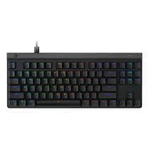 LAPOS KIALAKÍTÁS. NAGY TELJESÍTMÉNY.<br>A Logitech G515 TKL gyorsaságot, pontosságot és testreszabhatóságot biztosít elegáns, lapos, numerikus billentyűk nélküli kialakítással. Ez a játékhoz tervezett vezetékes billentyűzet GL mechanikus kapcsolókka