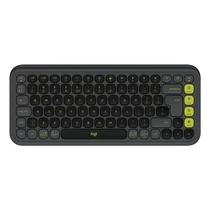 Logitech Pop Icon Wireless Keyboard Graphite/Green US