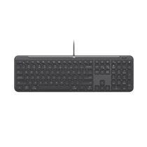 WIRED KB K620 FOR BUSINESS GRAPHITE - PTG - MEDITER-412