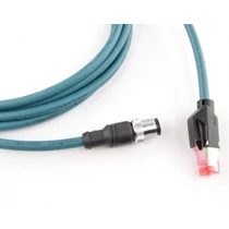 CAB-ETH-M03 M12-IP67 ETHERNET CABLE (3M)