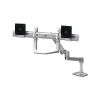 KIT DUAL MONITOR HANDLE WHITE ACCESSORY TO DISPLAY MOUNT