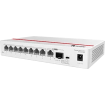 Huawei eKit Switch 8x1000Mbps + 1x1000Mbps + 1x1000Mbps SFP, Nem menedzselhető, Asztali, fanless - S110-8T2ST Huawei eKit