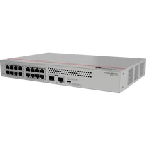 Huawei eKit Switch 16x1000Mbps + 2x1000Mbps SFP, Nem menedzselhető, Rackes / Asztali, fanless - S110-16T2S Huawei eKit