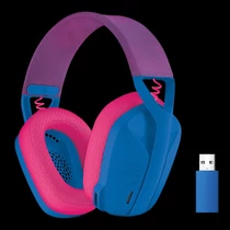 LOGITECH Fejhallgató 2.0 - G435 Vezeték Nélküli Gaming Mikrofonos , Kék-Málna Logitech