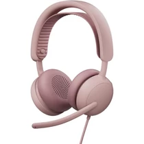 LOGITECH Fejhallgató 2.0 - Zone Wired 2 Mikrofonos, Rózsaszín Logitech