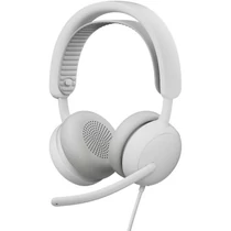 LOGITECH Fejhallgató 2.0 - Zone Wired 2 Mikrofonos, Piszkosfehér Logitech