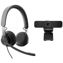 LOGITECH Videókonferencia csomag - Zone Wired Fejhallgató + C925E Webkamera MS verzió Logitech