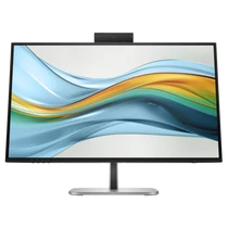 HP monitor 27” Series 5 Pro 527pm Matt IPS 2560x1440, 100Hz, 16:9, 1500:1,350cd,5ms,HDMI,DP, webcam, speak, fekete / ezüst HP BPS ATTACH