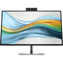 HP monitor 27” Series 5 Pro 527pm Matt IPS 2560x1440, 100Hz, 16:9, 1500:1,350cd,5ms,HDMI,DP, webcam, speak, fekete / ezüst HP BPS ATTACH