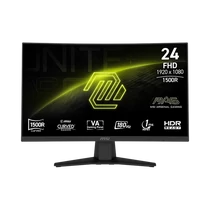 MSI Monitor GAMING MAG 244C Ívelt VA LED 23,6" FHD 1920x1080, 16:9, 3000:1 CR, 250cd / m2, 4ms, 180Hz, DP, HDMI MSI DT