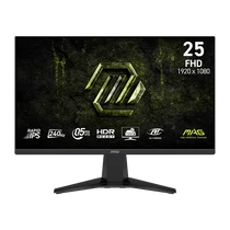 MSI Monitor GAMING MAG 255F X24 24,5" FHD Rapid IPS 1920x1080, 16:9, 240Hz, 1000:1, 0,5ms, 2x HDMI, DP, Black MSI DT