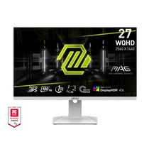 MSI Monitor GAMING MAG 274QRFW Rapid IPS 27" WQHD 2560x1440, 1000:1 CR, 300cd / m2, 1ms, 180Hz, DP, 2x HDMI, White MSI DT