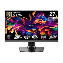 MSI Monitor GAMING MPG 272URX QD-OLED 26,5" UHD 3840x2160, 240Hz, 150000:1 CR, 250cd / m2, 0,03ms, 2x HDMI, DP, USB-C MSI DT