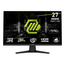 MSI Monitor GAMING MAG 274QF RapidIPS 27" WQHD 2560x1440, 1000:1 CR, 250cd / m2, 1ms, 180Hz, DP, HDMI MSI DT