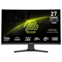 MSI Monitor GAMING MAG 275CQF E18 Ívelt 27" WQHD 2560x1440 180Hz Rapid VA 1500R, 5000:1, 0,5ms, 2x HDMI,DP, USB-C MSI DT
