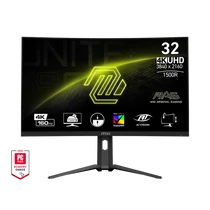 MSI Monitor GAMING MAG 321CUPDF 31,5" Ívelt UHD / FHD Dual mode 3840x2160 320 / 160Hz, VA, 3000:1 0,5ms, 2x HDMI, DP, USB-C MSI DT
